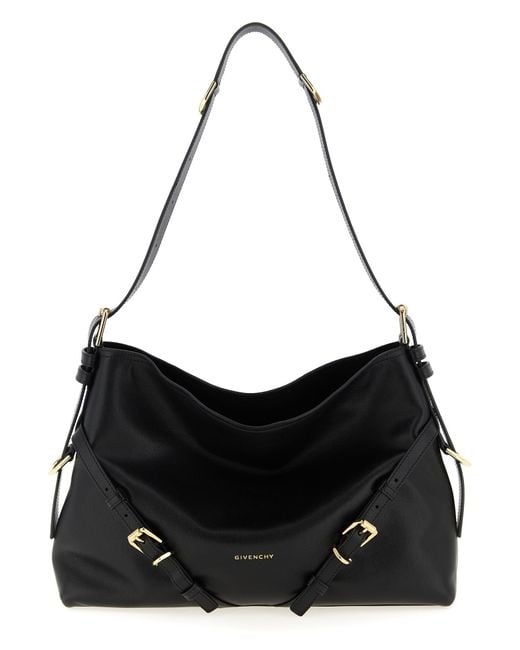 Givenchy Black 'Voyou' Medium Shoulder Bag