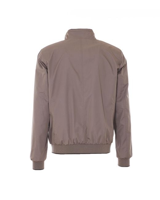 Moorer Brown Jackets Polyester for men