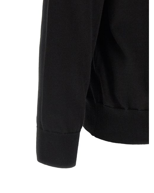 Stone Island Black Crew-Neck Sweater for men