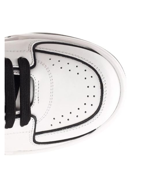 Dolce & Gabbana White New Roma Sneaker for men