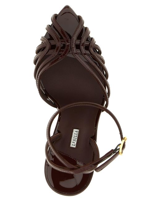 Le Silla Metallic 'Embrace' Sandals