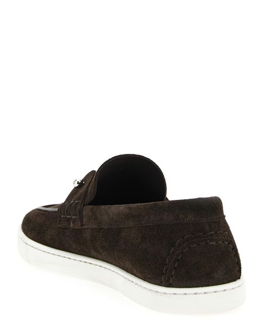 Christian Louboutin Black Chambeliboat Sneakers for men