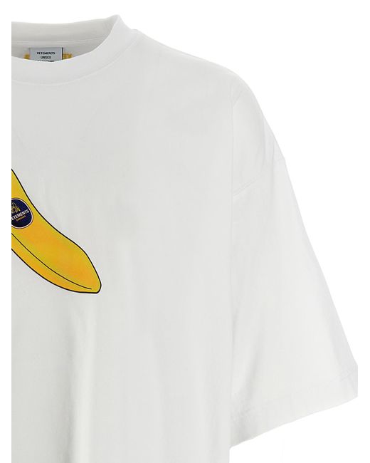 Vetements White Banana T-shirt