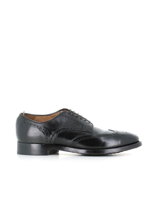 Officine Creative Black Brogue Providence/006 for men