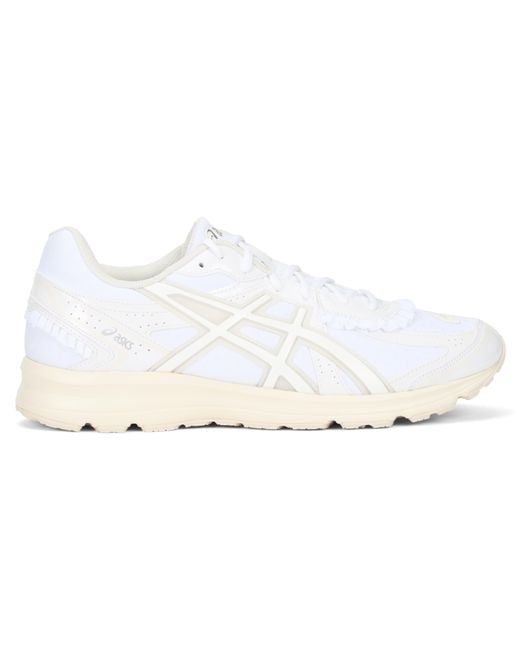 Asics White Sneakers Jog 100S Polyester Trainers