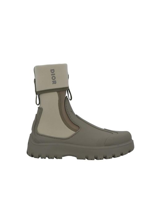 Dior Green Ankle Boots for men