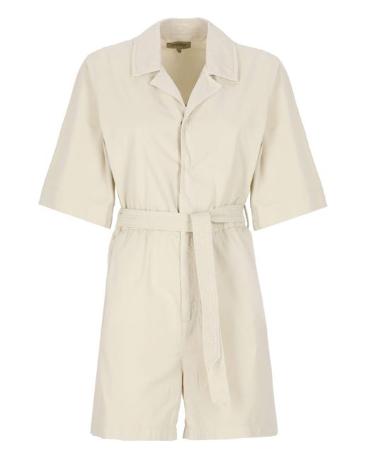 【送料&関税込】Woolrich Plutone Jumpsuit Woolrich Plutone Jumpsuit in Natural | Lyst