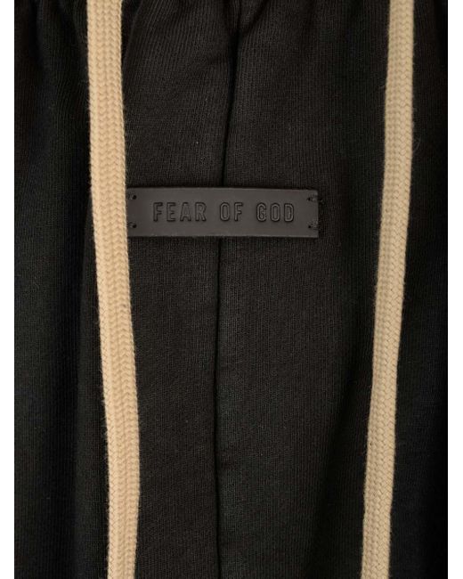 Fear Of God Black Side Fringe Trousers for men
