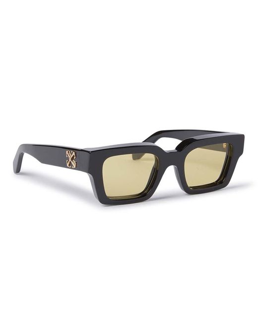 Off-White c/o Virgil Abloh Brown Sunglasses for men