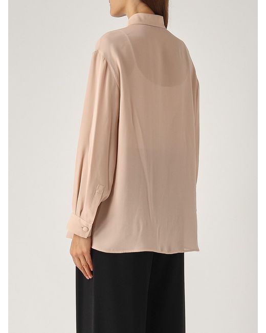 Emporio Armani Natural Silk Shirt