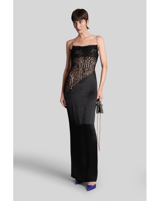 Balmain Black Long Dress