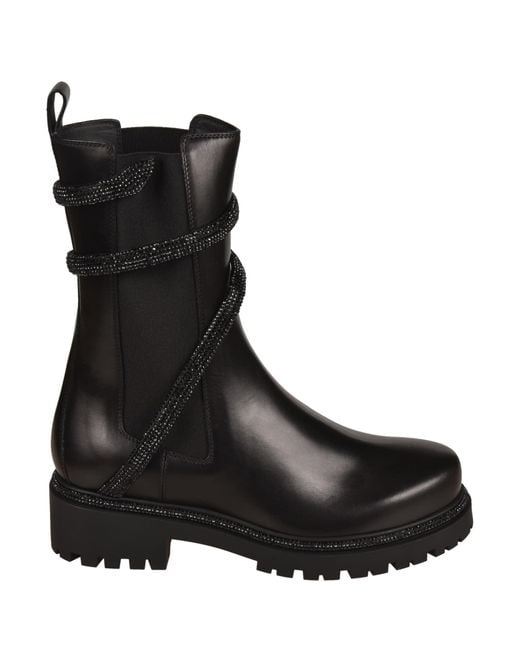 rene caovilla cleo black