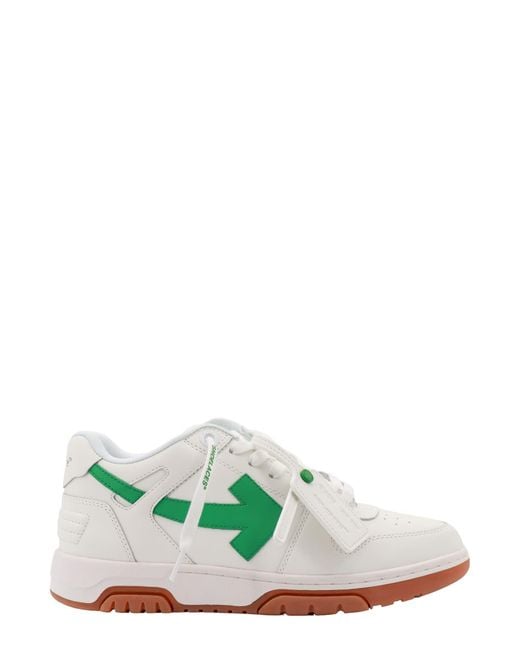 Off-White c/o Virgil Abloh Green Off- Out Of Office Sneakers for men