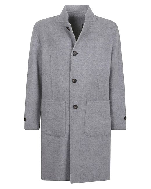 Eleventy Gray Light Cashmere And Wool Jacket for men