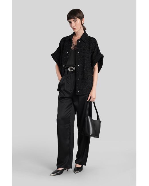 IRO Black Soline Casual Jacket