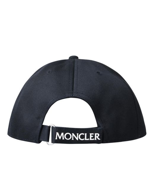 Moncler Blue Hats for men