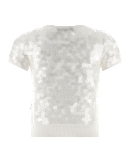 Max Mara White 'Saio' Sweater