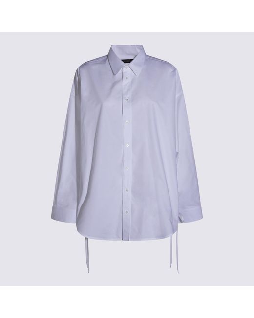 Balenciaga Blue Shirts _100 Co