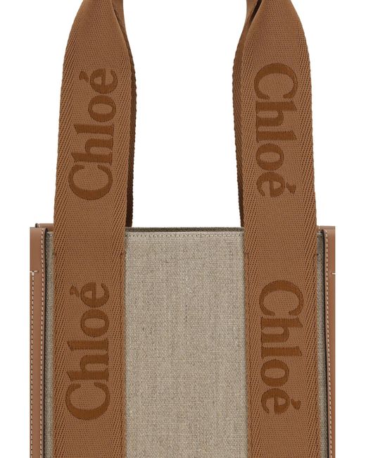 Chloé Natural Shoulder Bags