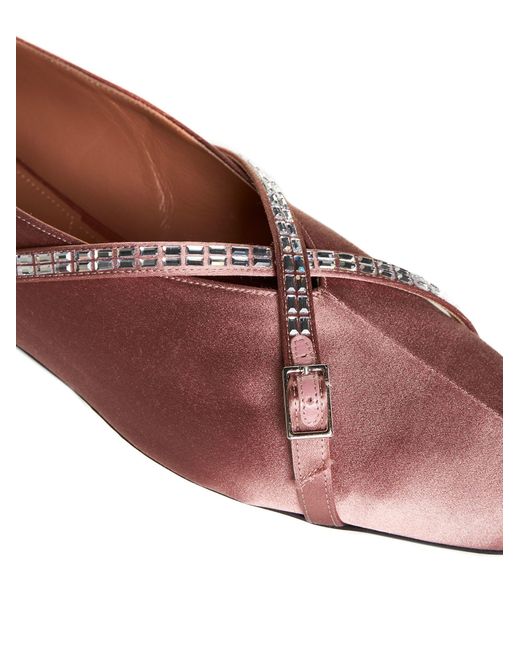D'Accori Pink Flat Shoes