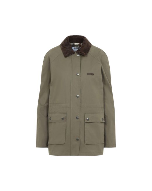 Moschino Green Cotton Jacket