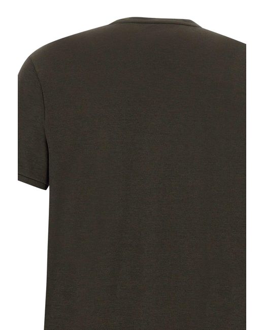 Rrd Black Cotton T-Shirt Doticon for men