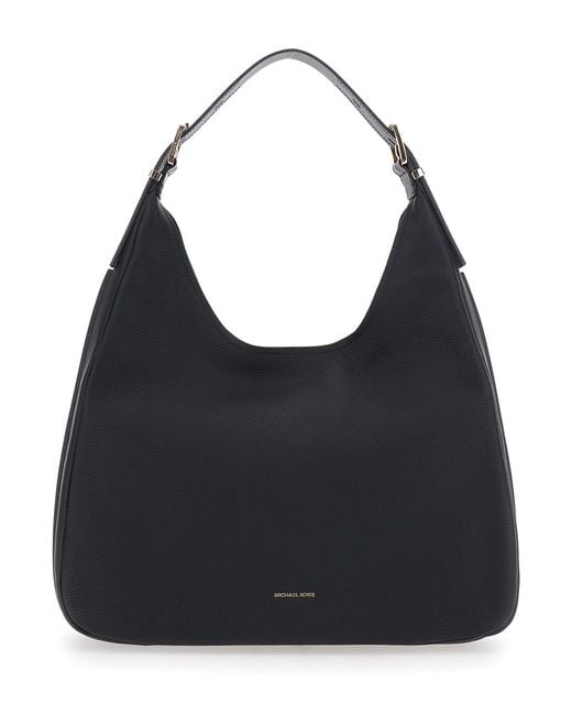 MICHAEL Michael Kors Black Shoulder Bag Nolita Grande Leather