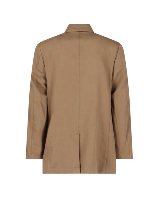 Our Legacy Natural Double-breasted Blazer for men