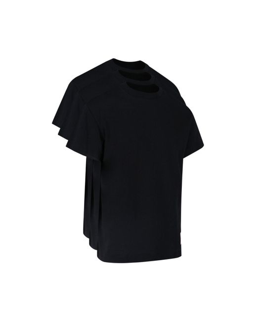 Jil Sander Black '3-pack' T-shirt Set for men