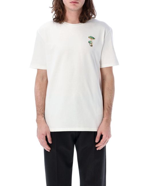 Jil Sander White Mushroom T-Shirt for men