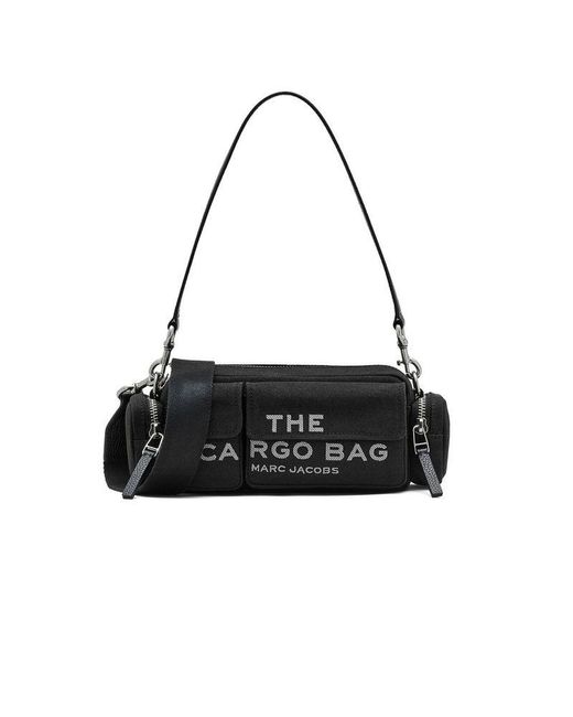 Marc Jacobs Black Satchel Bag Cotton Satchel-Bags