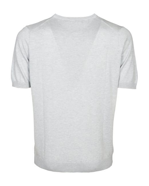 Tagliatore White T-Shirt for men