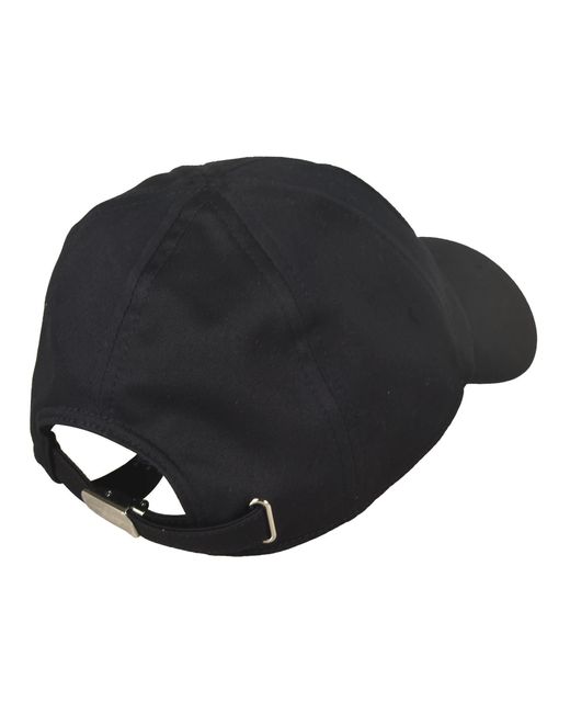 Giorgio Armani Blue Bold Logo Baseball Hat for men
