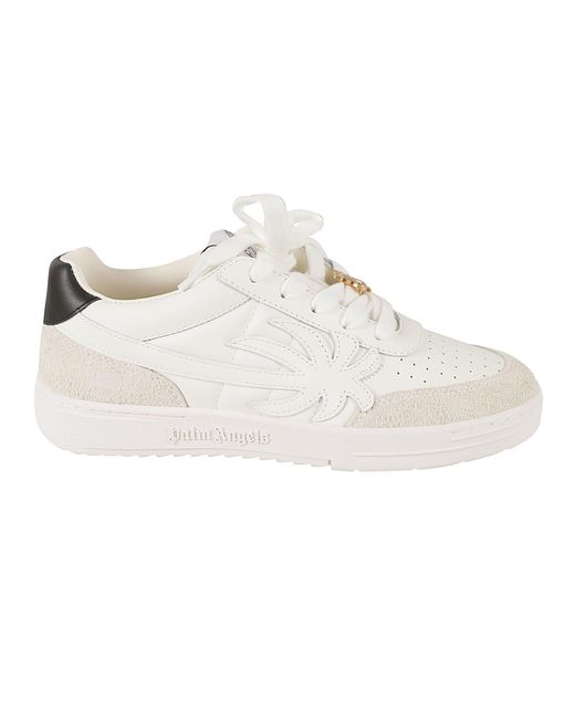 Palm Angels White Palm Beach University Sneakers for men