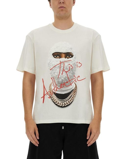Ih Nom Uh Nit White Mask Authentic With T-Shirt for men