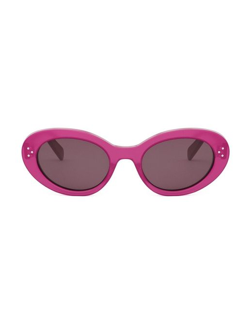 Céline Purple Cl40193I Bold 3 Dots 72E Fucsia Sunglasses