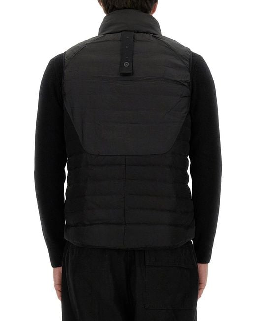 JG1 Black Padded Vest Nylon Waistcoats & Gilets for men