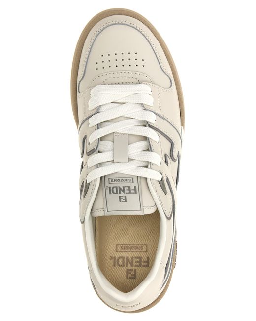 Fendi White Sneakers Shoes for men
