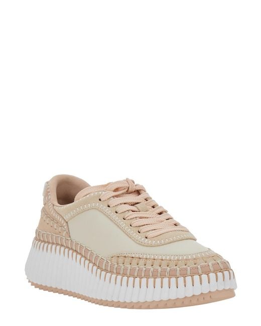 Chloé Natural Chloé Sneakers