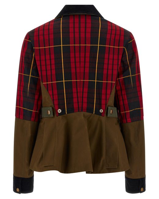 McQueen Multicolor Patchwork Jacket