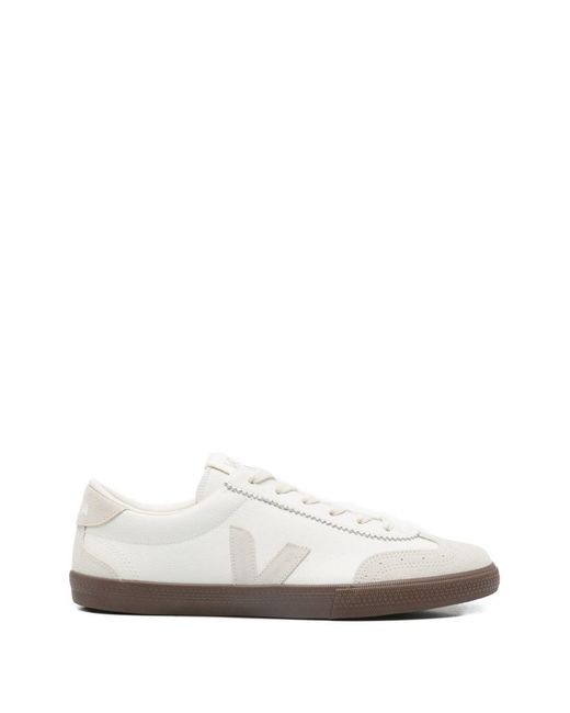 Veja White Flat Shoes for men
