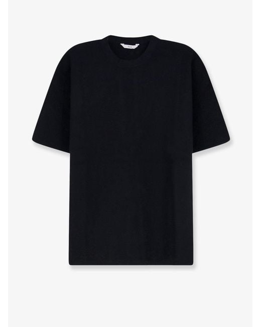 Hevò Black Sweater Crewneck Viscose Blend for men
