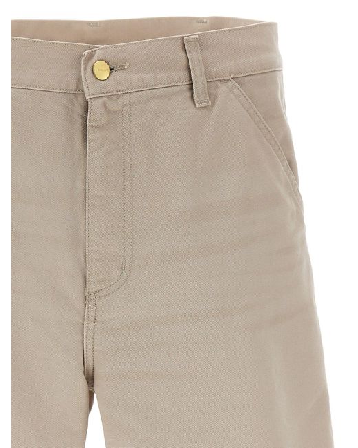 Carhartt Natural Single Knee Bermuda Shorts for men