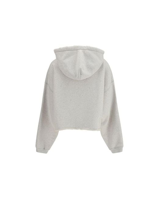 Golden Goose Deluxe Brand Gray Cotton Sweatshirt