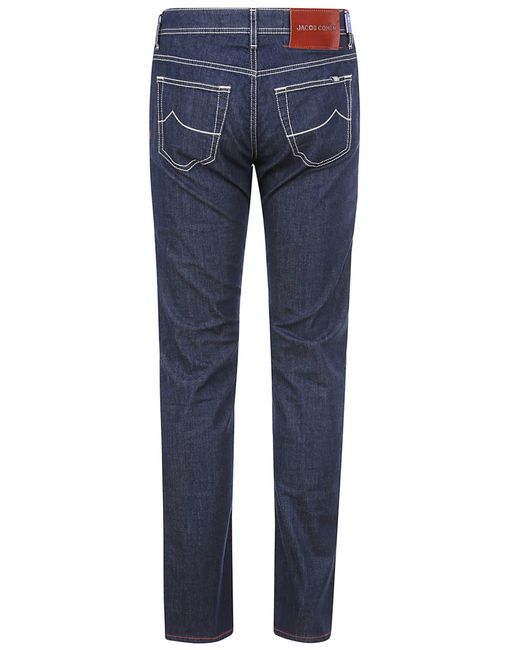 Jacob Cohen Blue Super Slim Fit Jeans for men