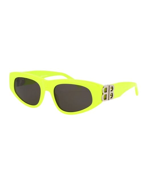 Balenciaga Yellow Bb0095s Sunglasses for men