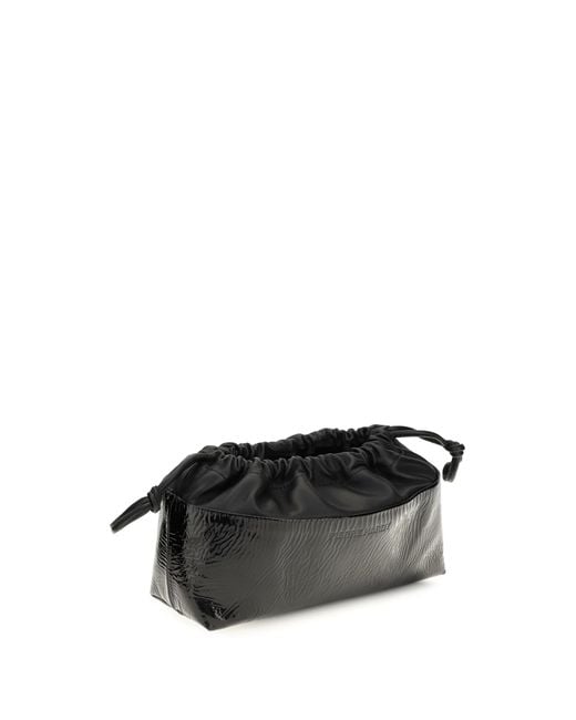 Pierre Hardy White Clutch Bag Twin Leather Calf (Bos Taurus) Shoulder