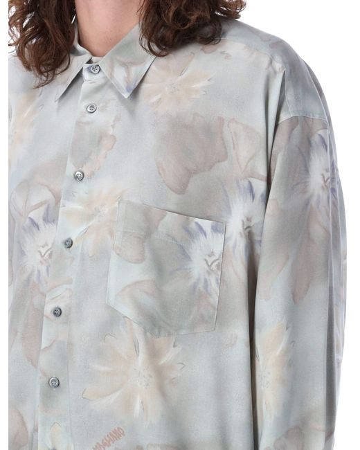 Magliano Gray Flower Shirt for men