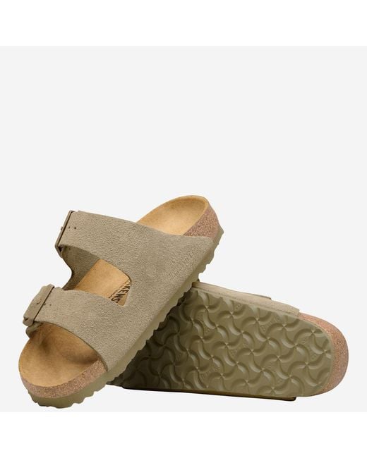 Birkenstock Brown Suede Sandals Leather
