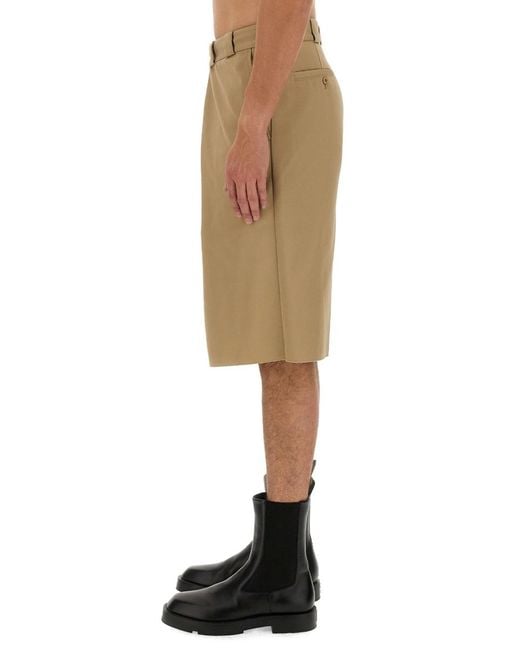 Givenchy Natural Bermuda Chino Polyester Short for men